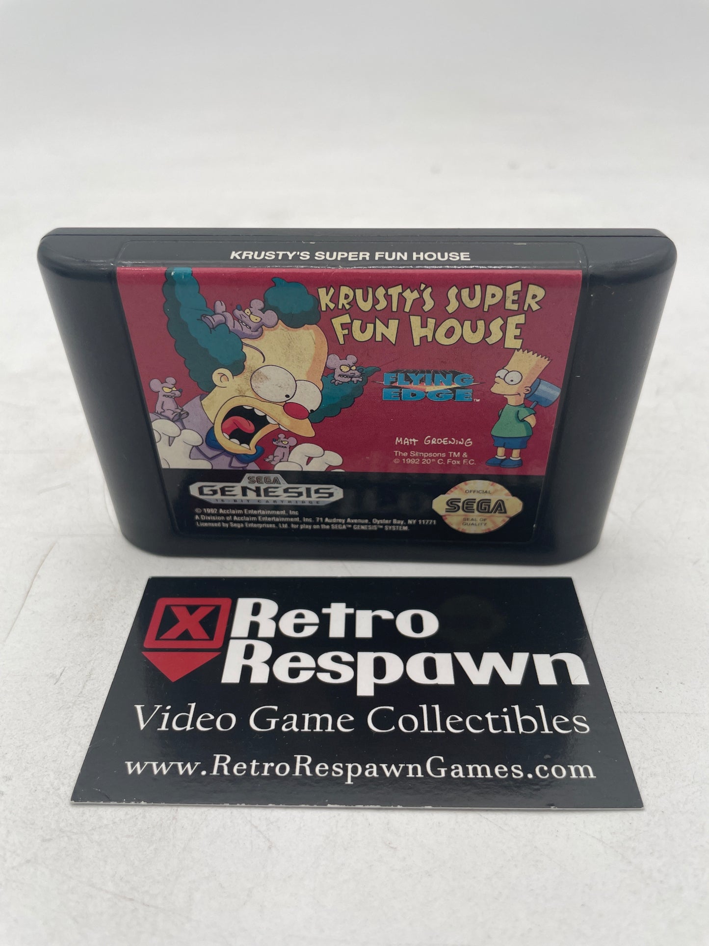 Krusty's Super Fun House - Sega Genesis (Game Only)