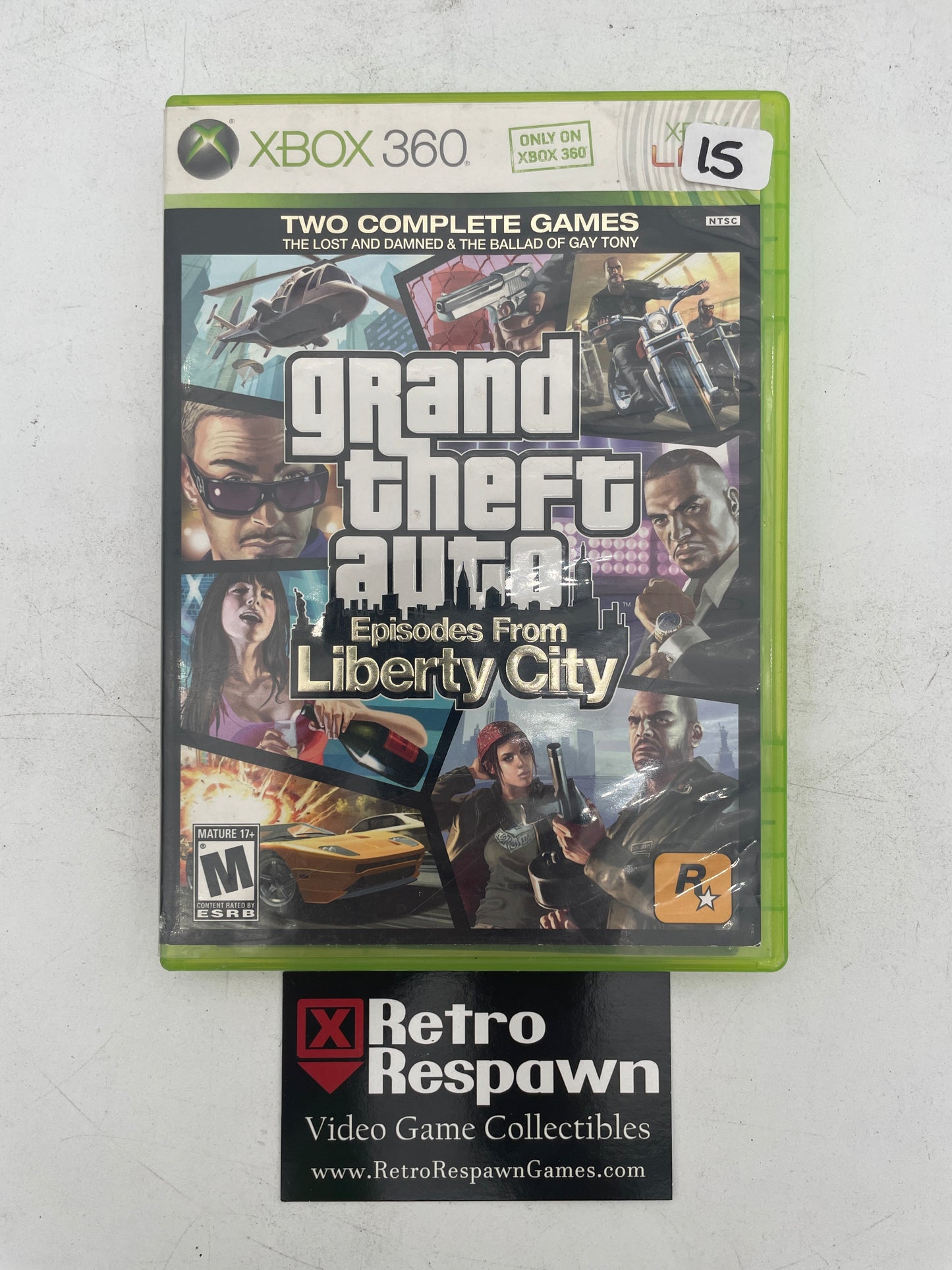 Grand Theft Auto: Episodes from Liberty City - Xbox 360 (Complete)