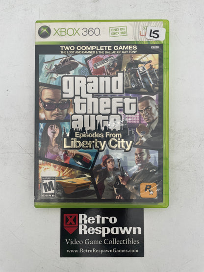 Grand Theft Auto: Episodes from Liberty City - Xbox 360 (Complete)
