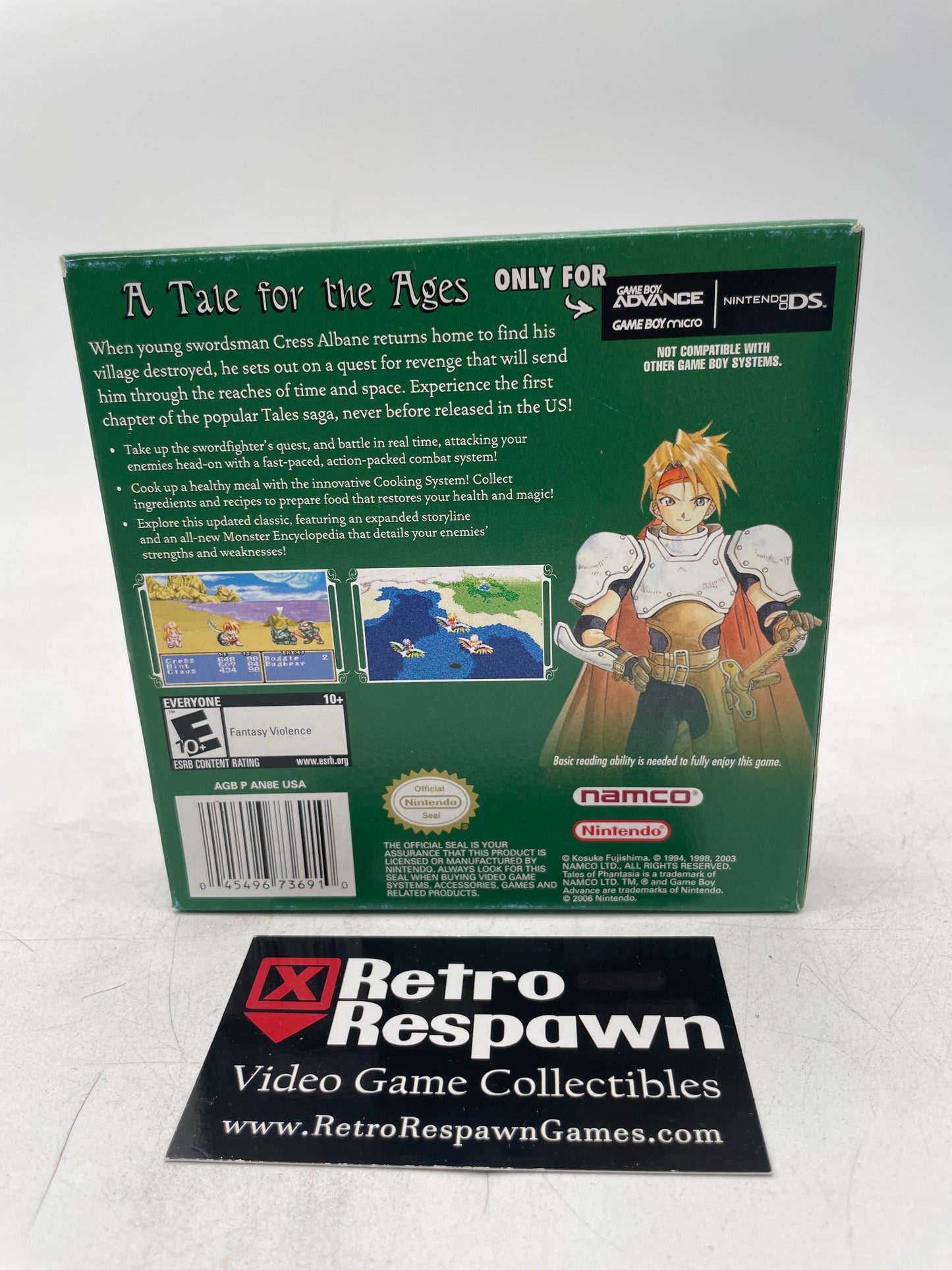 Tales of Phantasia - GameBoy Advance (Complete)