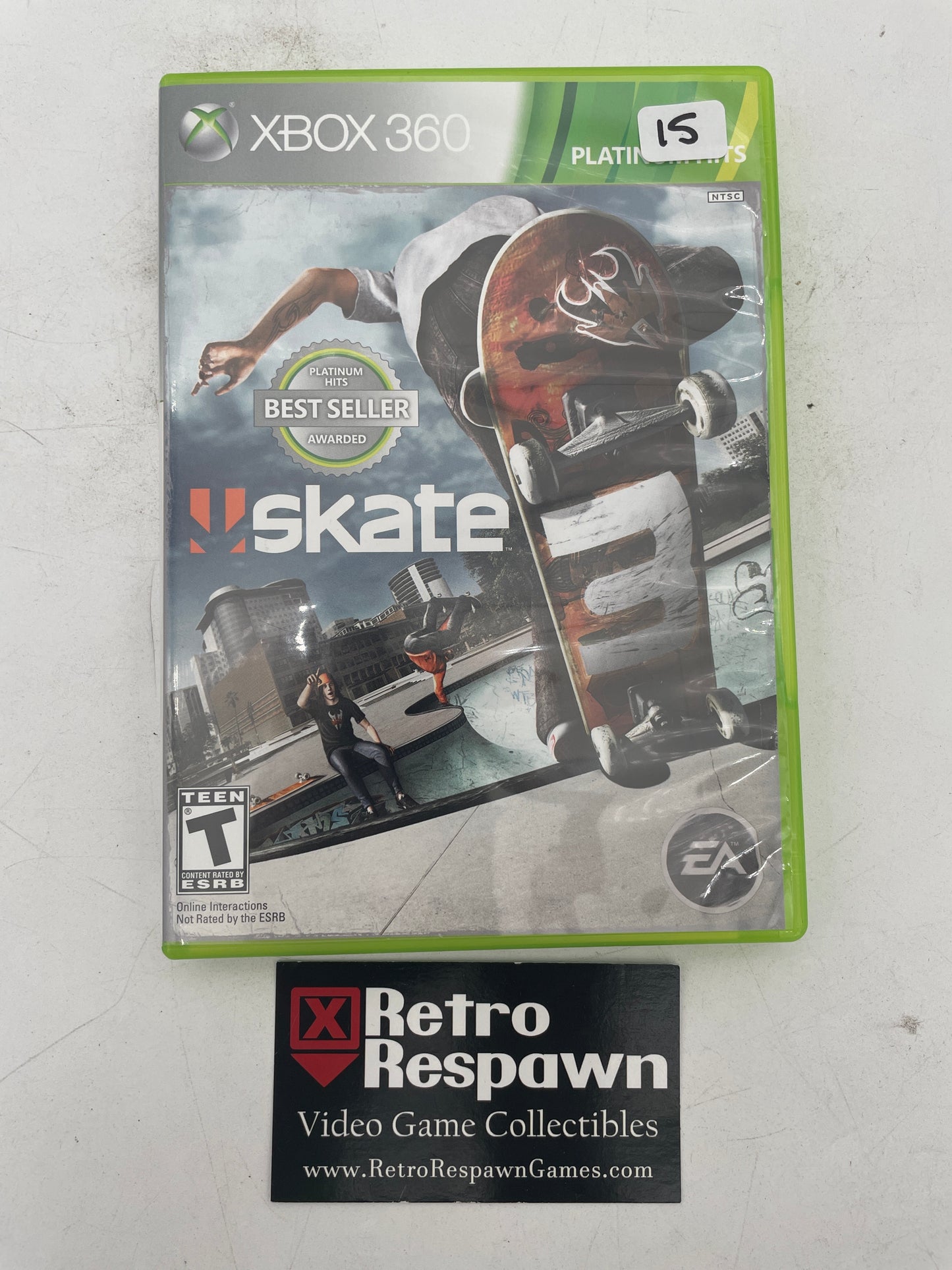 Skate 3 [Platinum Hits] - Xbox 360 (Complete)