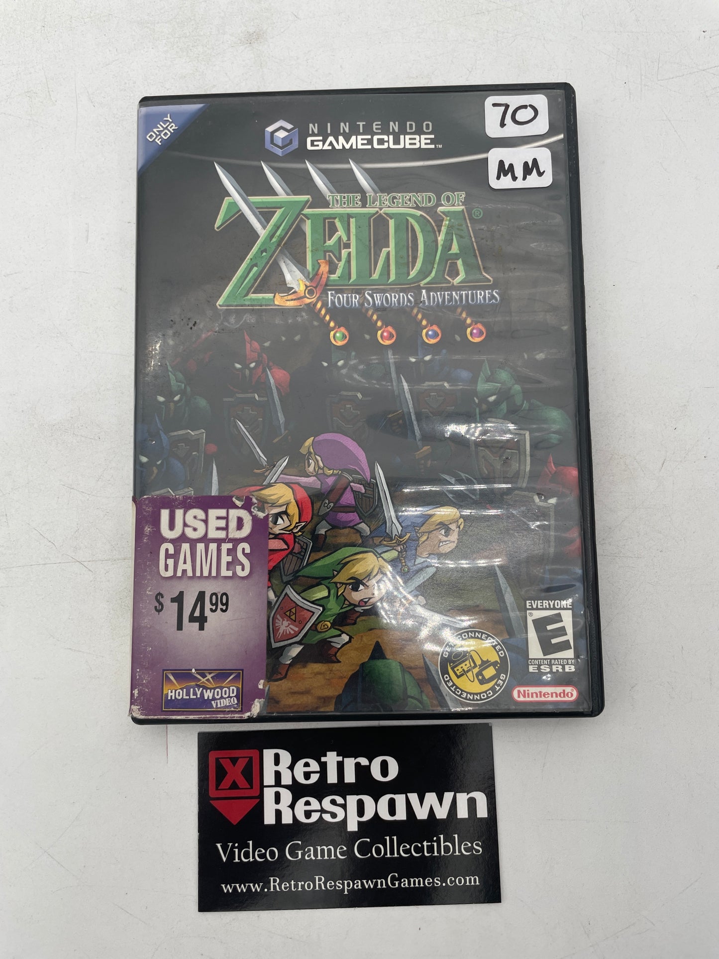 Zelda Four Swords Adventures - Gamecube (Missing Manual)