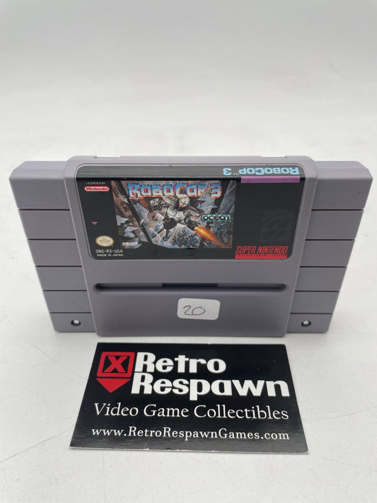 Robocop 3 - Super Nintendo (Game Only)
