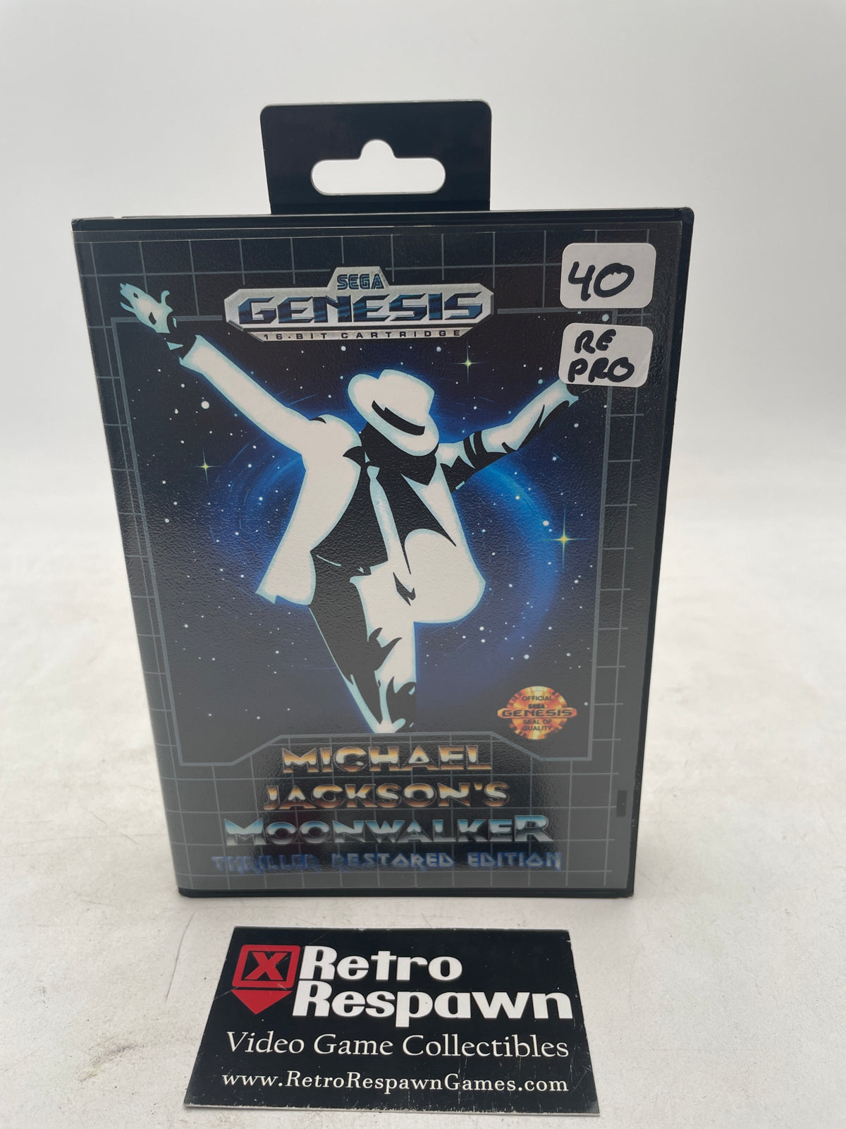 Michael Jackson Moonwalker [Thriller Restored Edition] - Sega Genesis (Complete)