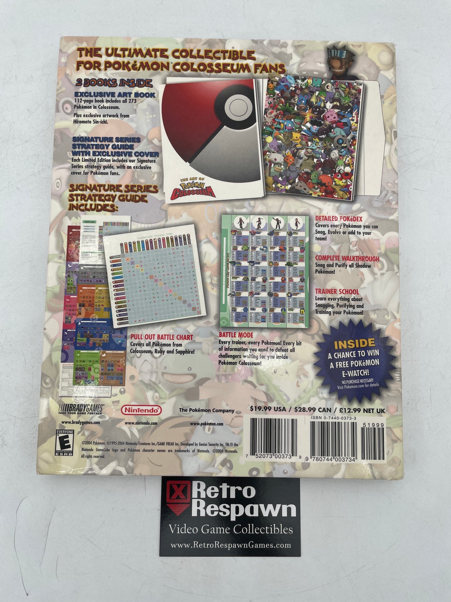 Pokémon Colosseum Limited Edition Strategy Guide - Brady Games (Used)