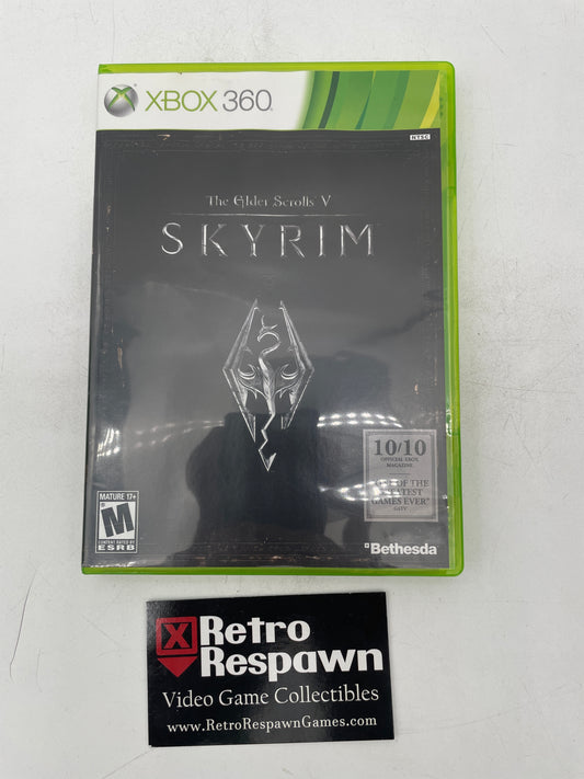 Elder Scrolls V: Skyrim - Xbox 360 (Complete/No Map)