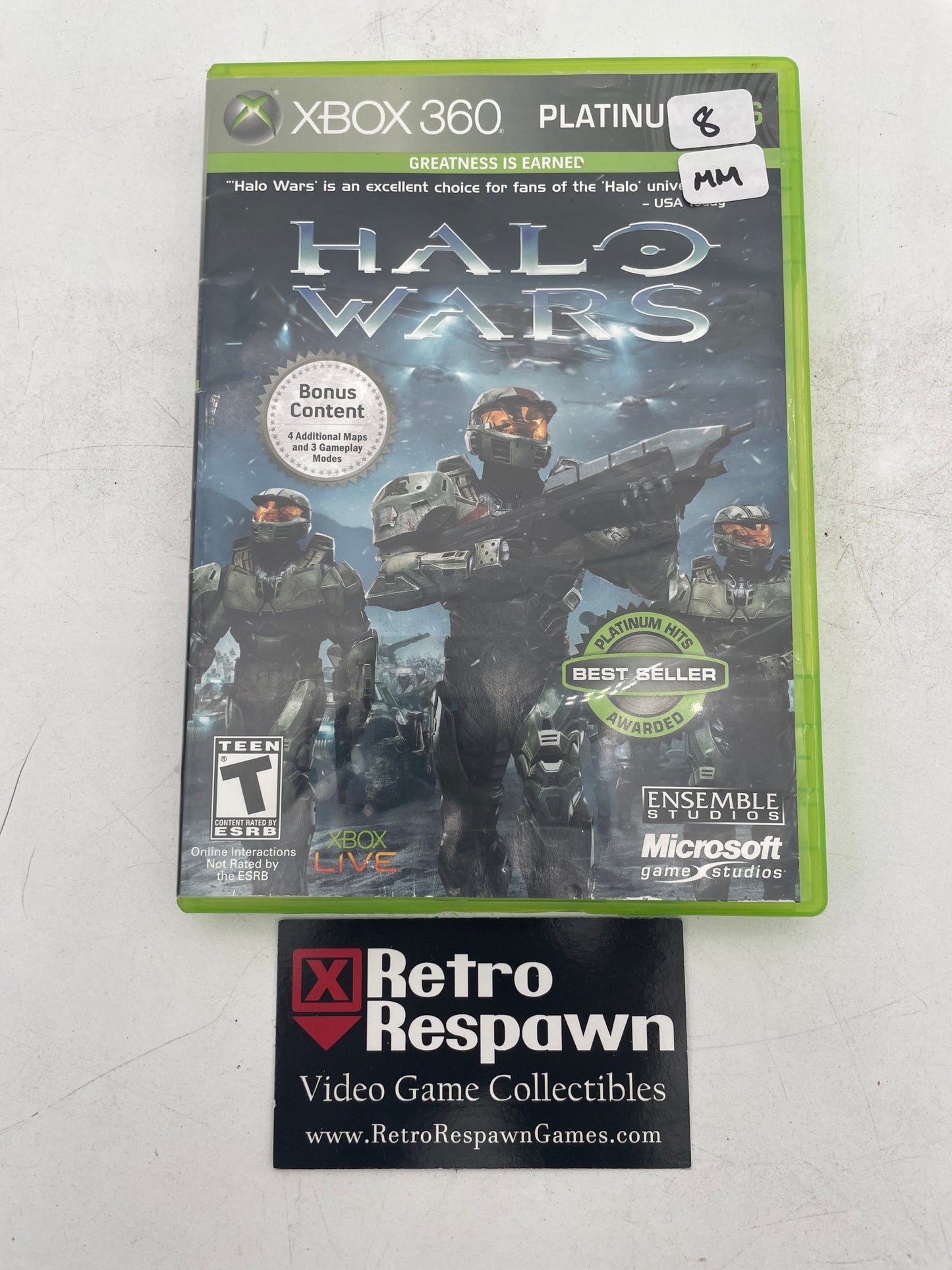 Halo Wars [Platinum Hits] - Xbox 360 (Complete)
