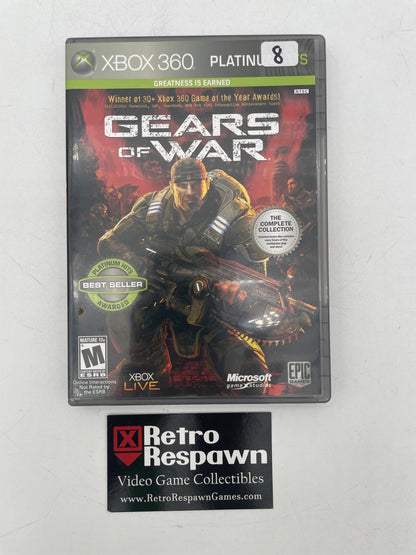 Gears of War [Two Disc Edition] Platinum Hits - Xbox 360 (Complete)