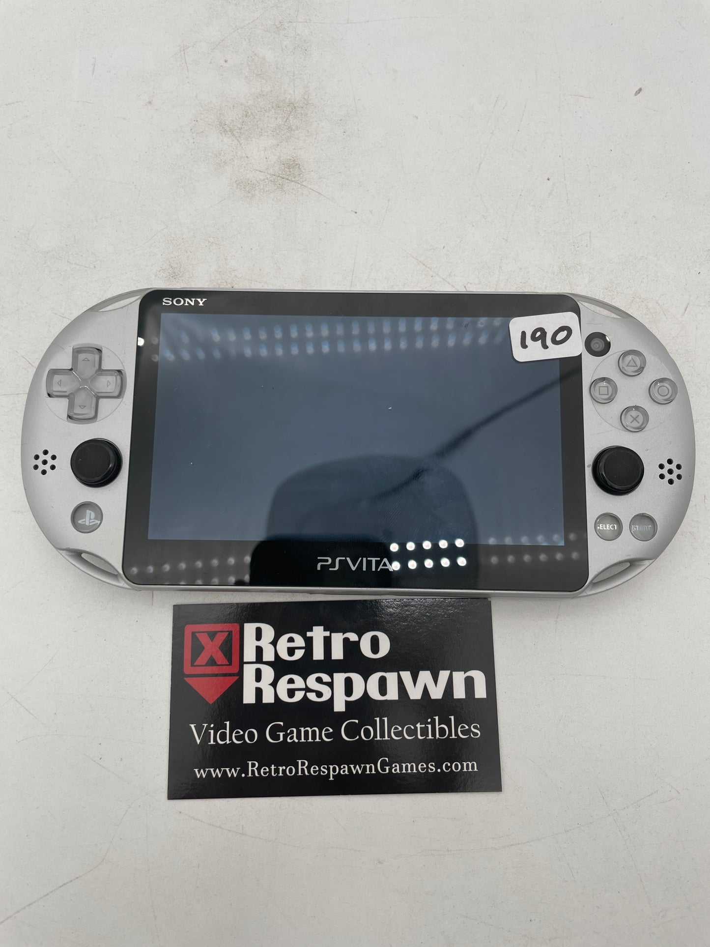 PSVita 2000 Silver - JP Playstation Vita (Console+Charger)