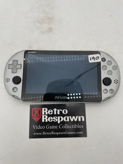 PSVita 2000 Silver - JP Playstation Vita (Console+Charger)