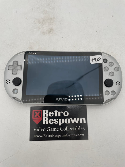 PSVita 2000 Silver - JP Playstation Vita (Console+Charger)