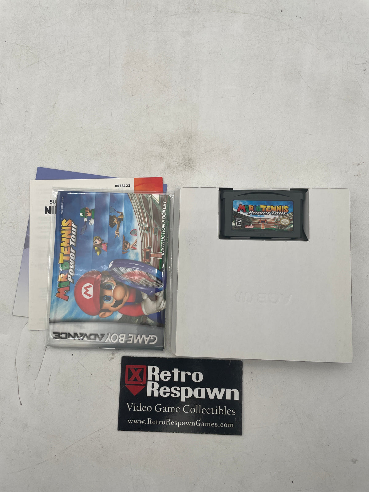 Mario Tennis Power Tour - GameBoy Advance (Complete)