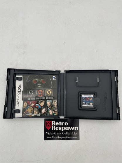 999: 9 Hours, 9 Persons, 9 Doors - Nintendo DS (Complete)