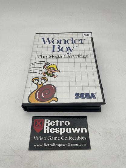 Wonder Boy - Sega Master System (Complete)