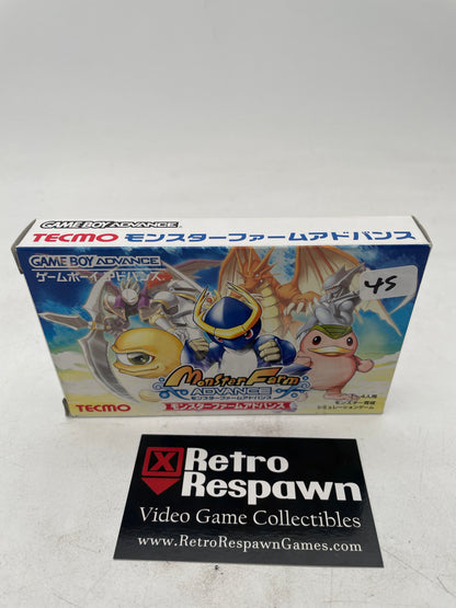 Monster Farm Advance - JP GameBoy Advance (Complete)
