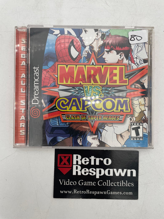 Marvel vs Capcom - Sega Dreamcast (Complete)