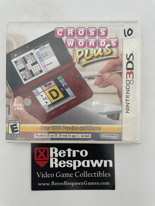 Crosswords Plus - Nintendo 3DS (Complete)