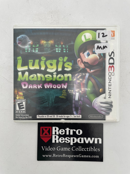Luigi's Mansion: Dark Moon - Nintendo 3DS (Missing Manual)