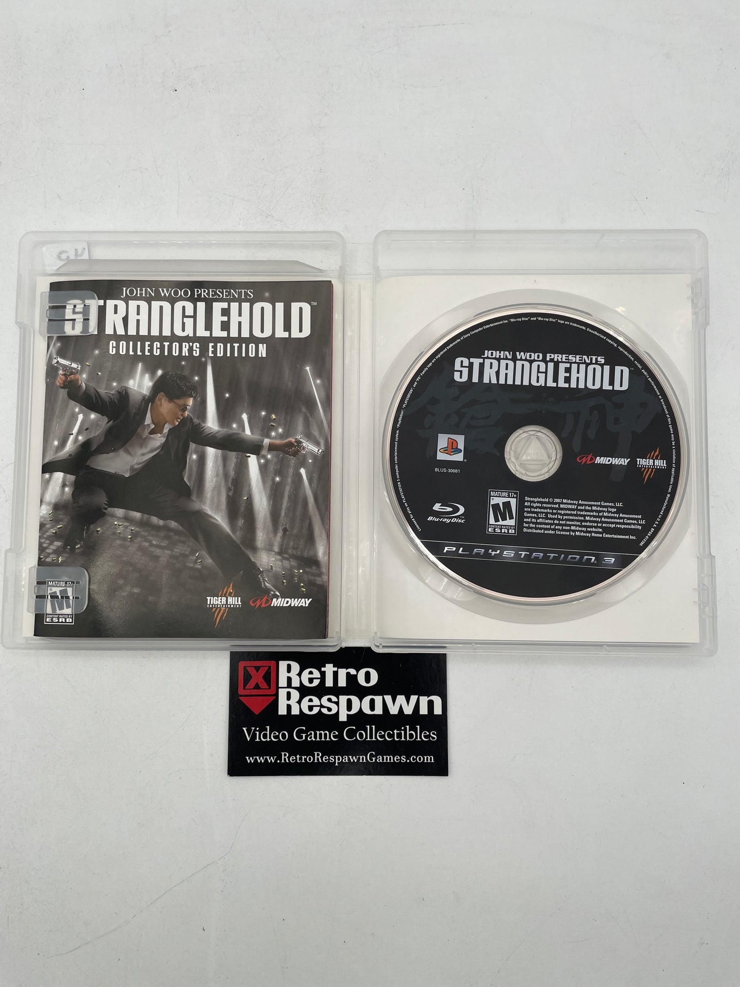 Stranglehold [Collector's Edition] - Playstation 3 (Complete)