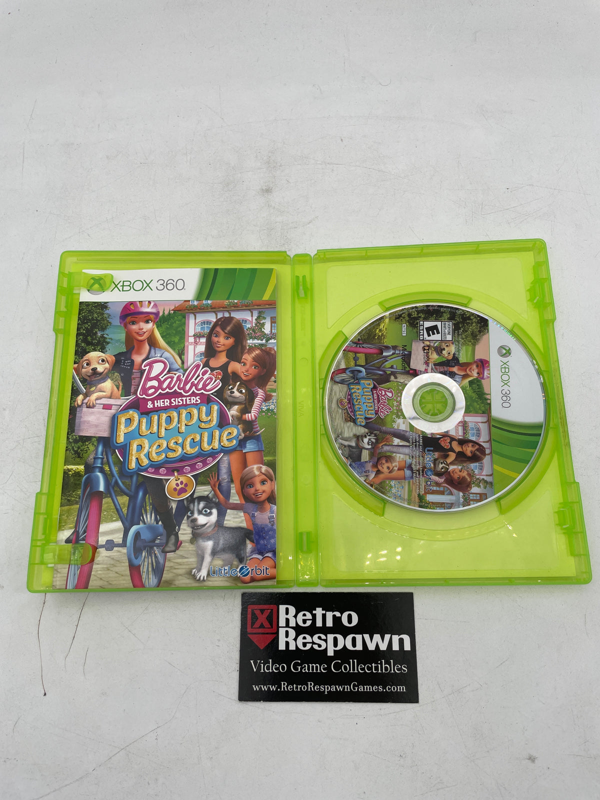 Barbie and Her Sisters: Puppy Rescue - Xbox 360 (Complete)