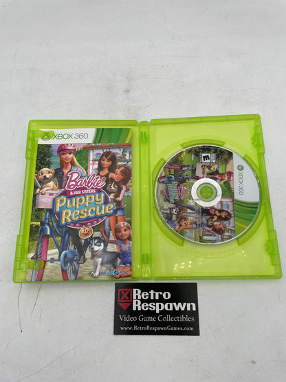 Barbie and Her Sisters: Puppy Rescue - Xbox 360 (Complete)