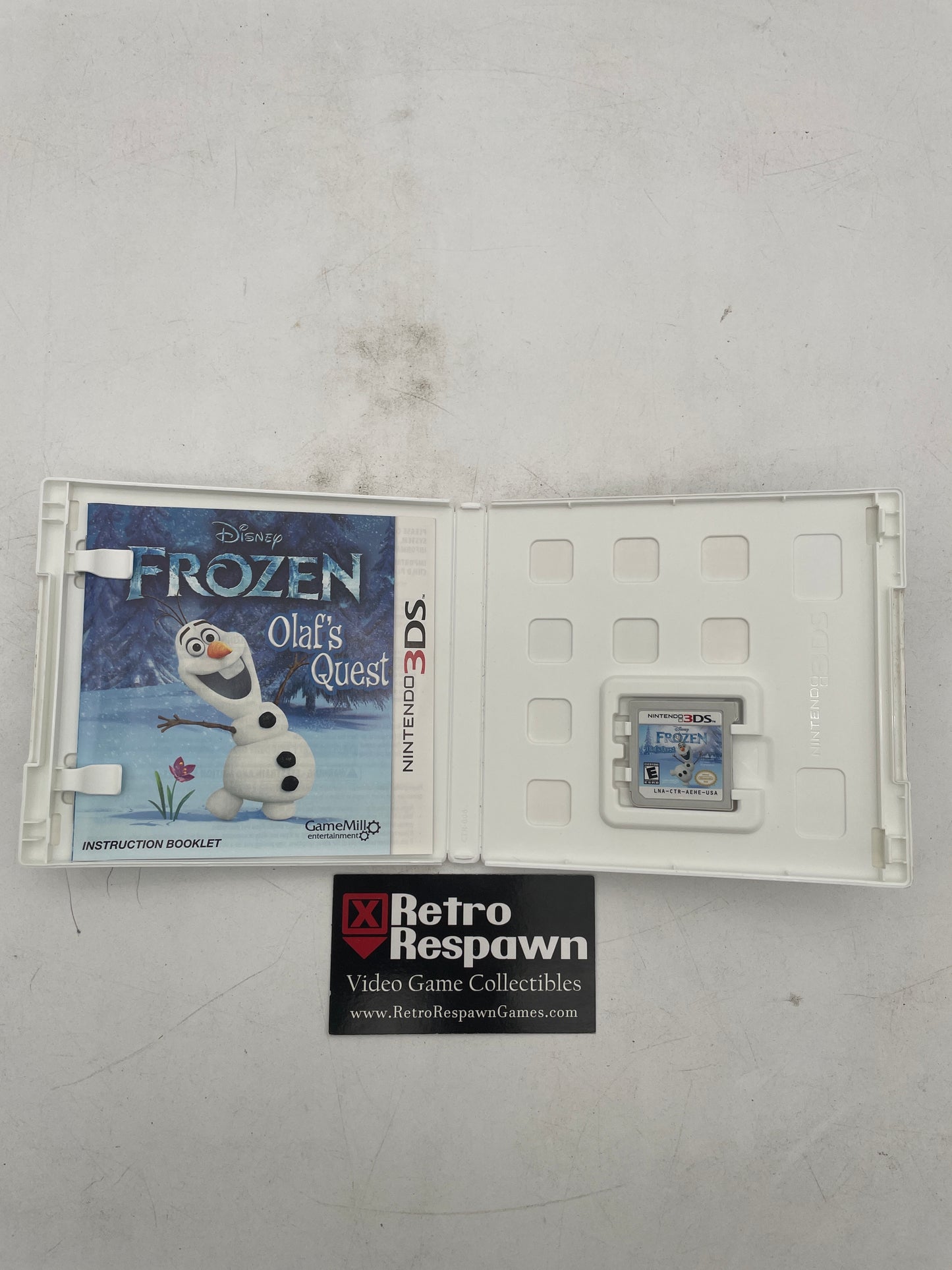Frozen: Olaf's Quest - Nintendo 3DS (Complete)