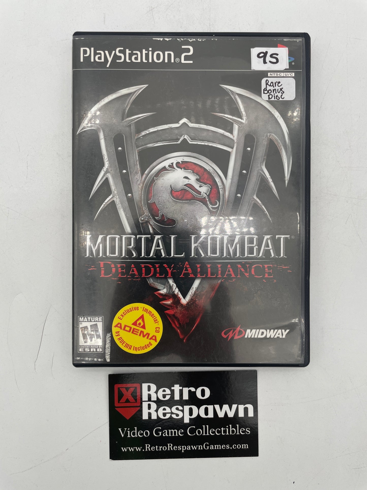 Mortal Kombat Deadly Alliance - Playstation 2 (Complete W/ Bonus Disc)