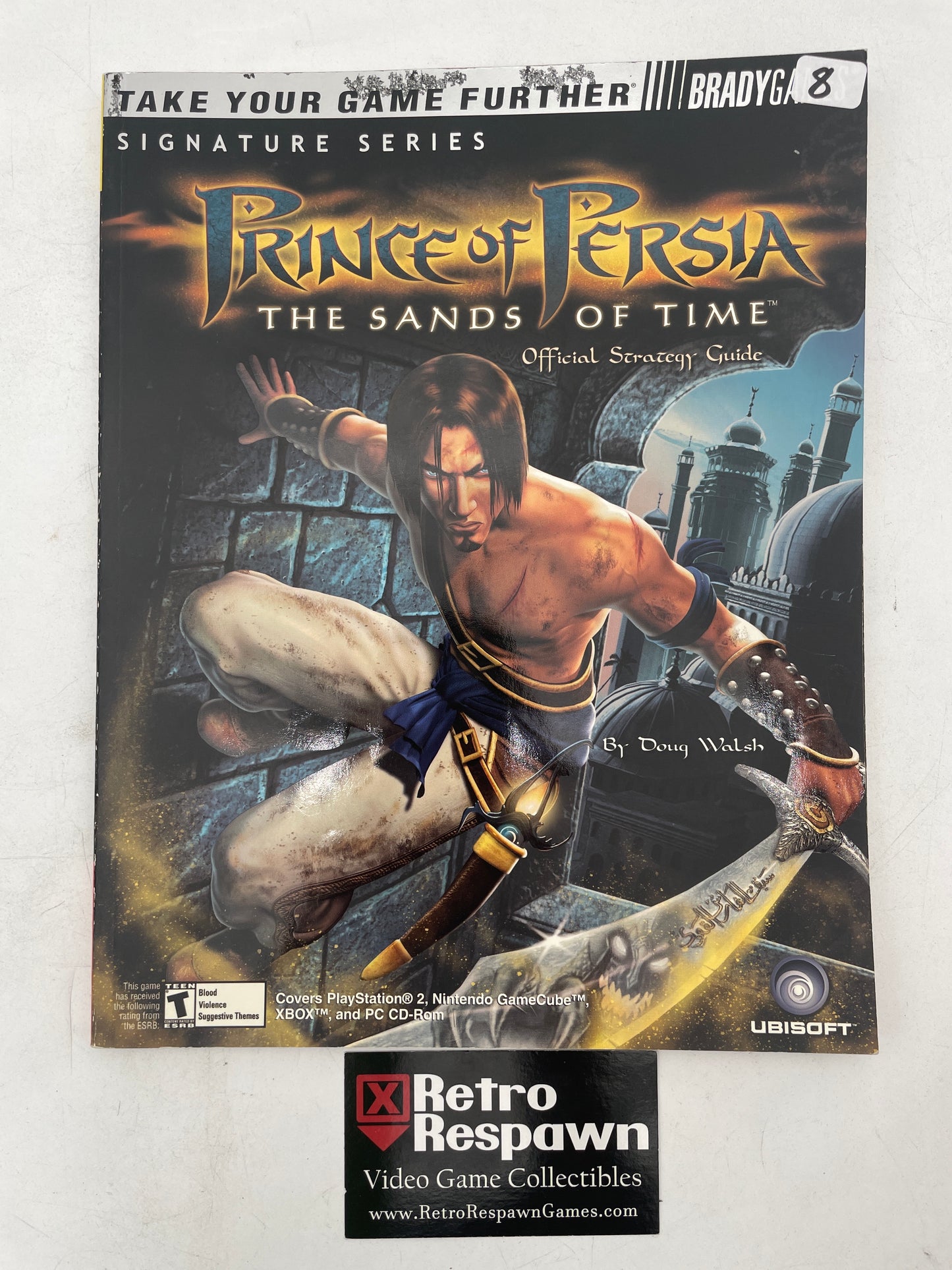 Prince of Persia The Sands of Time Official Strategy Guide - Brady Games (Used)