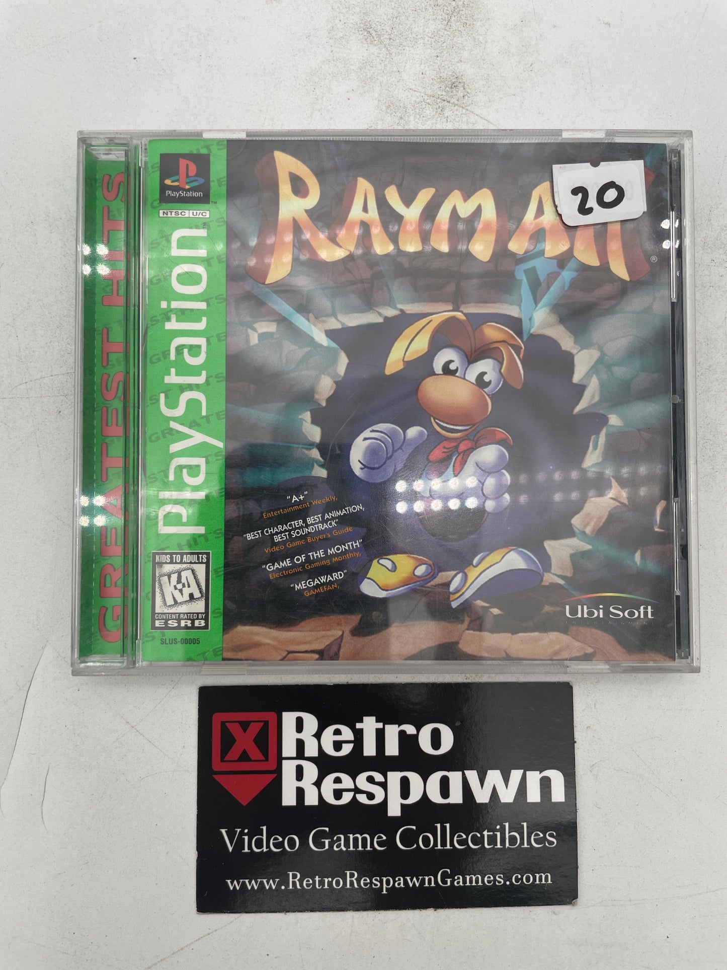 Rayman [Greatest Hits] - Playstation (Complete)