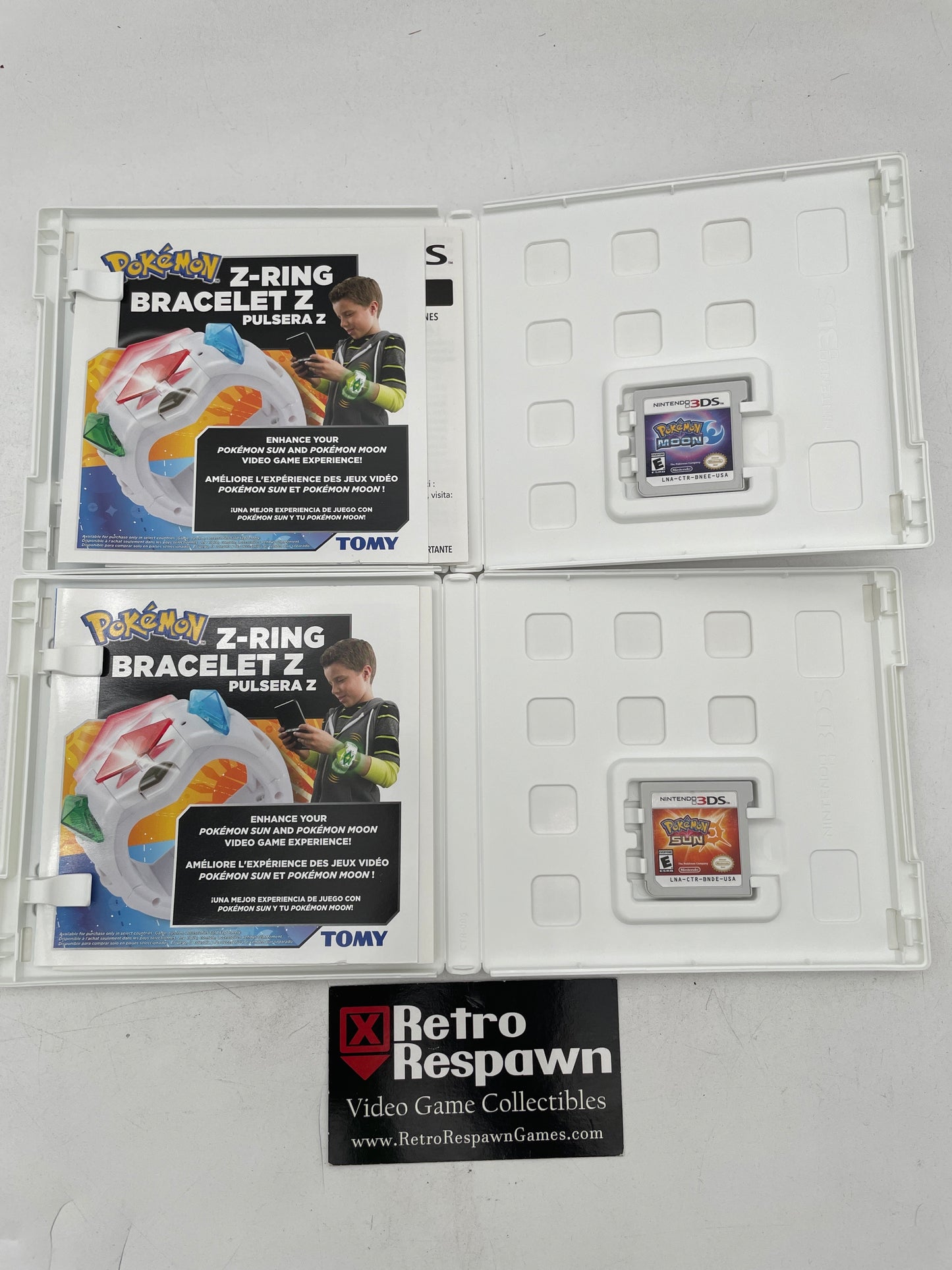 Pokemon Sun & Pokemon Moon Dual Pack - Nintendo 3DS (Complete)