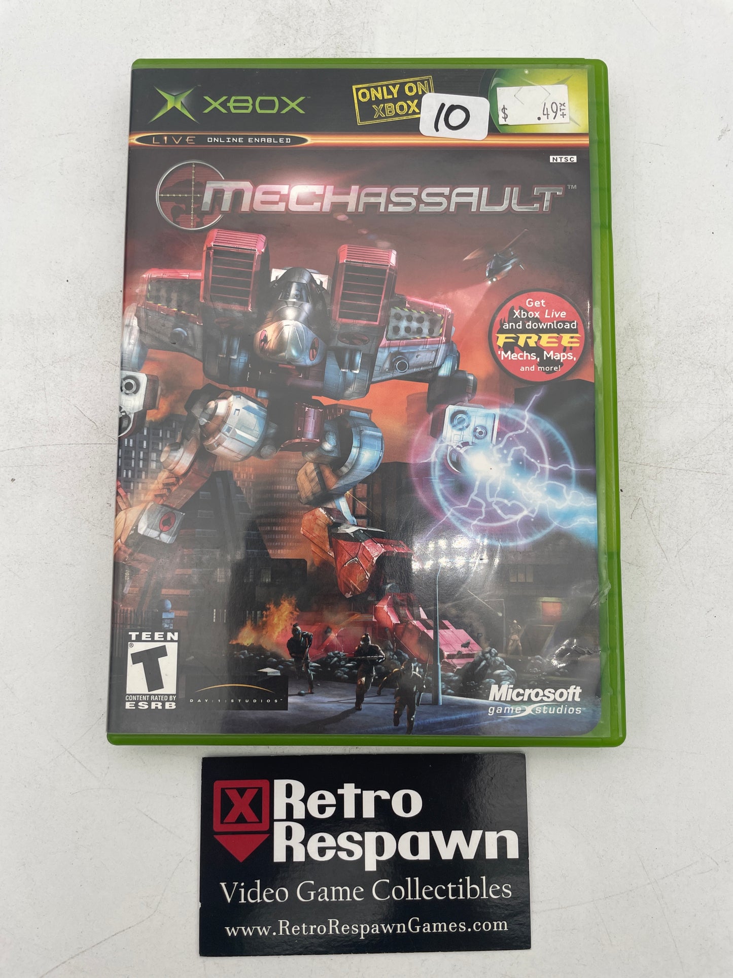 MechAssault - Xbox (Complete)