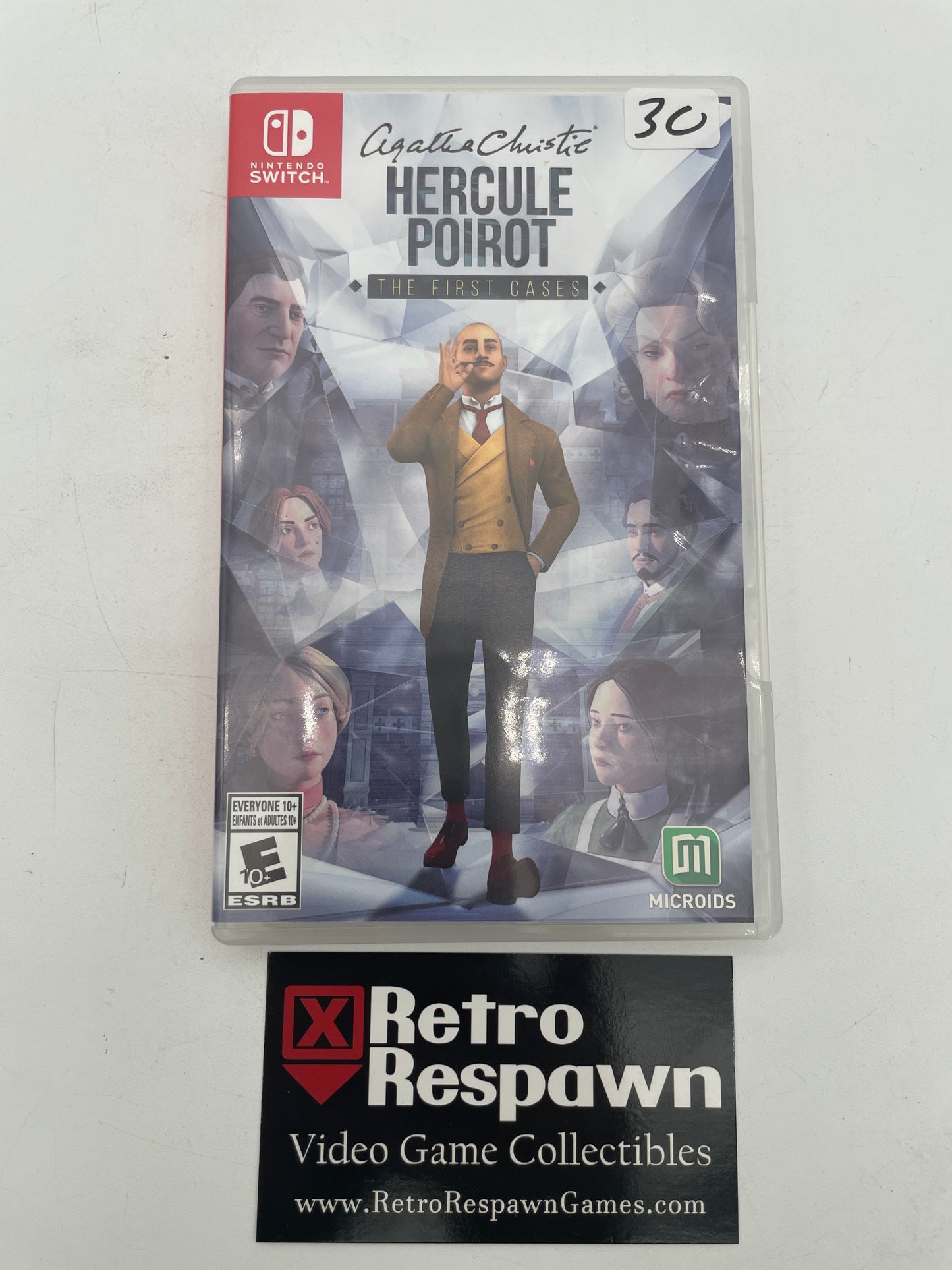 Agatha Christie: Hercule Poirot - The First Cases - Nintendo Switch (Complete)