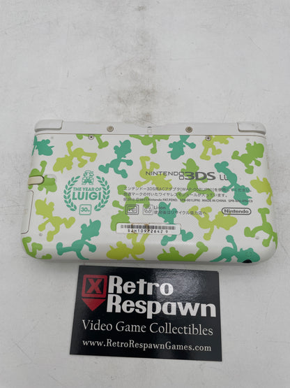 English Modded Nintendo 3DS LL Year of the Luigi - JP Nintendo 3DS (Console+Charger)