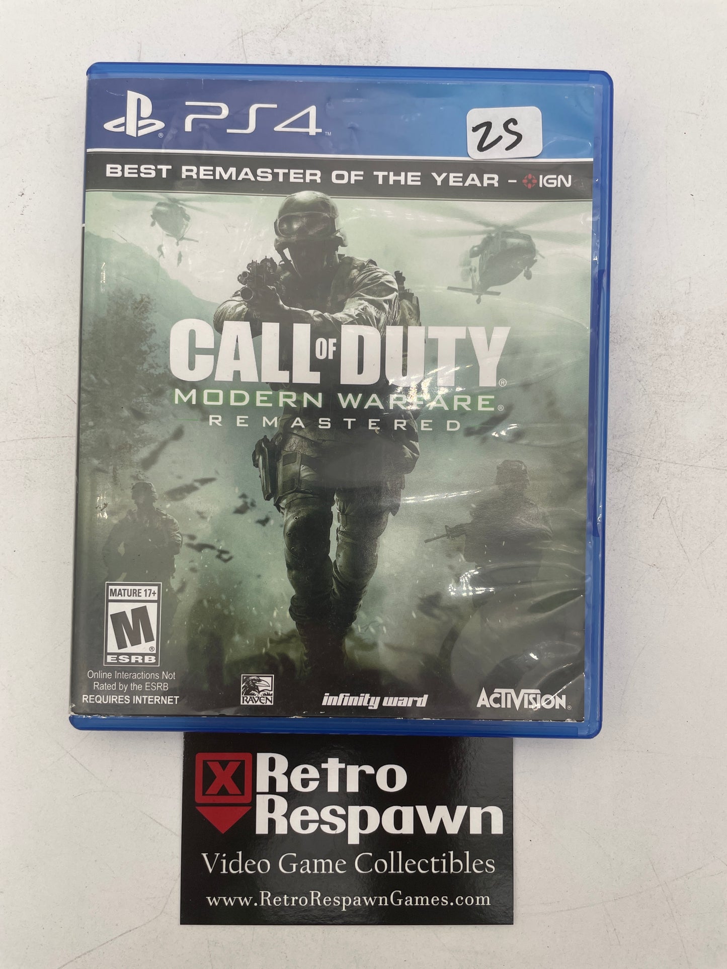 Call of Duty: Modern Warfare Remastered - Playstation 4 (Complete)