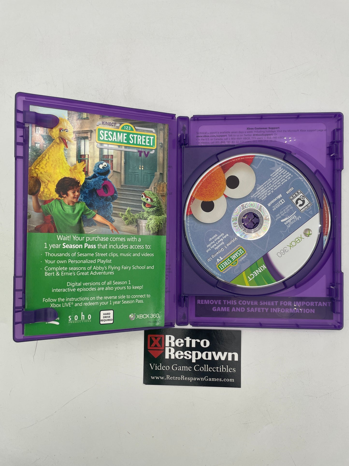 Kinect Sesame Street TV - Xbox 360 (Complete)