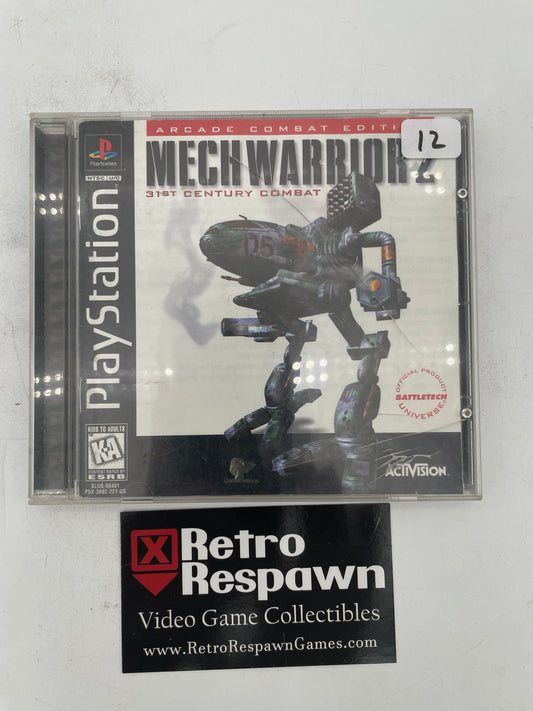 Mechwarrior 2 - Playstation (Complete)