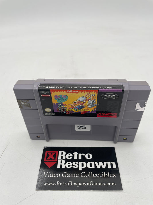 Rocko's Modern Life - Super Nintendo (Game Only)