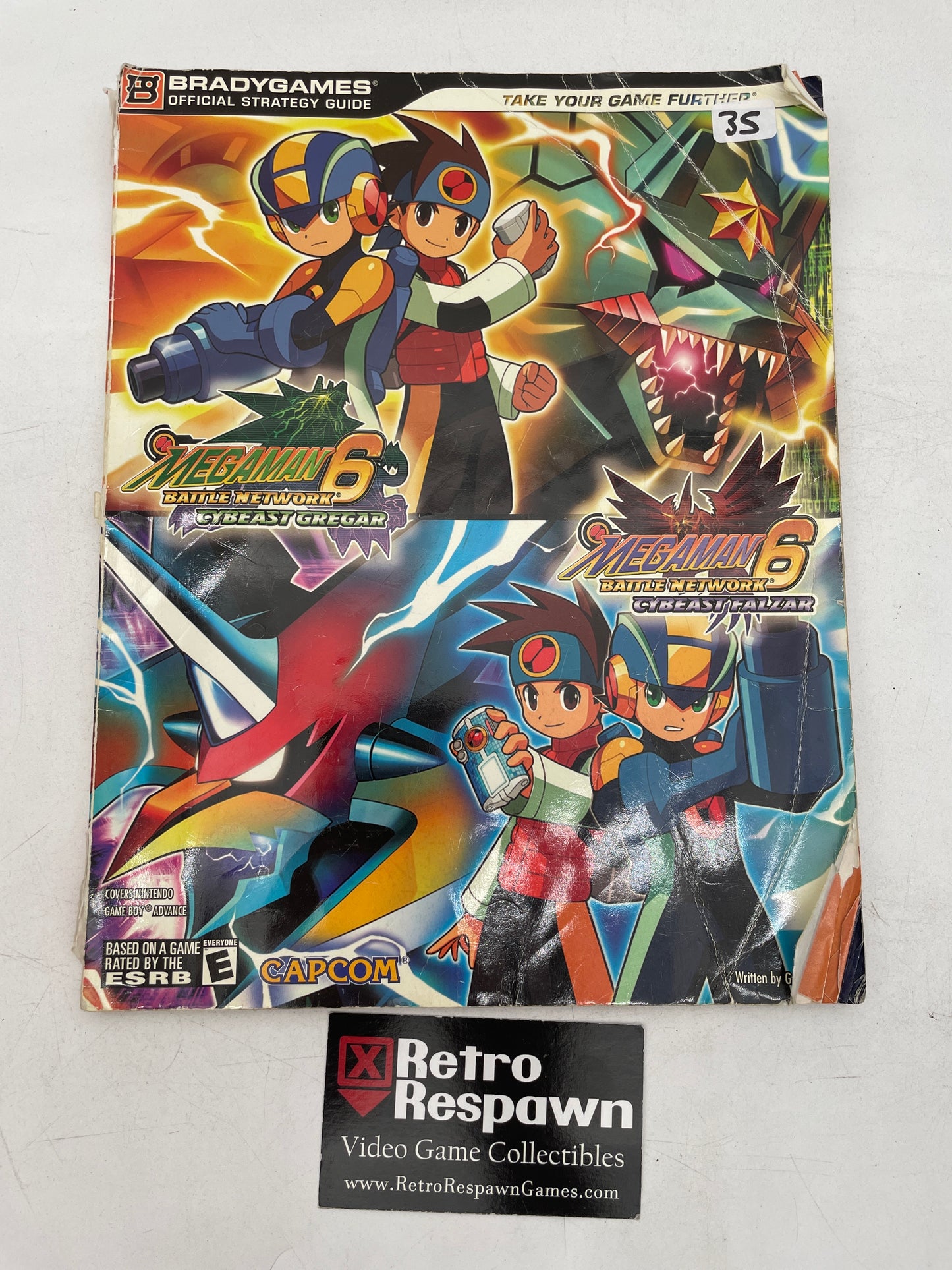 Megaman Battle Network 6 Official Strategy Guide - Brady Games (Used)