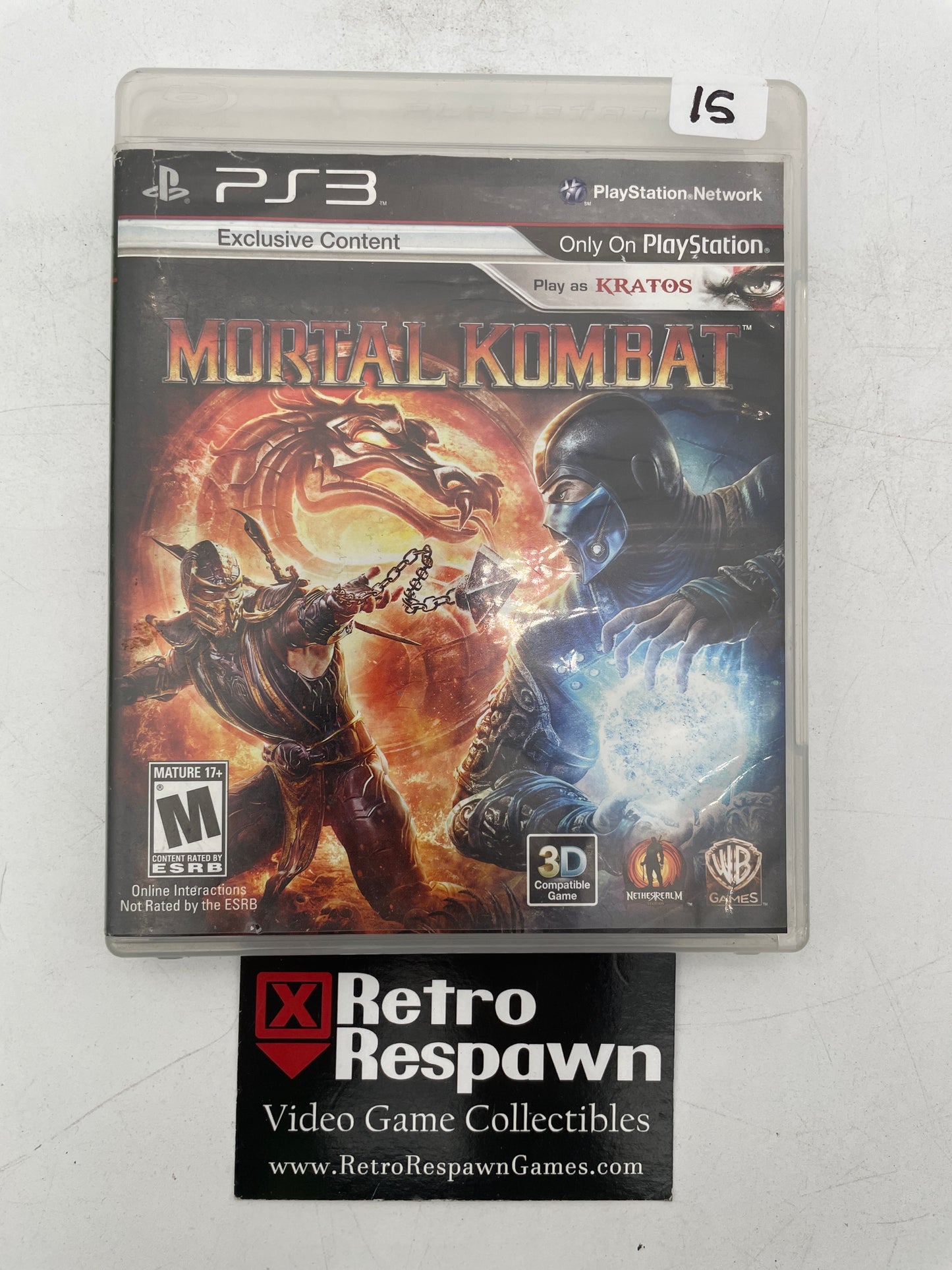 Mortal Kombat - Playstation 3 (Complete)
