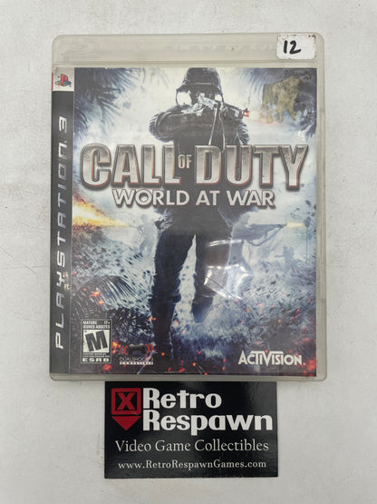 Call of Duty World at War - Playstation 3 (Missing Manual)