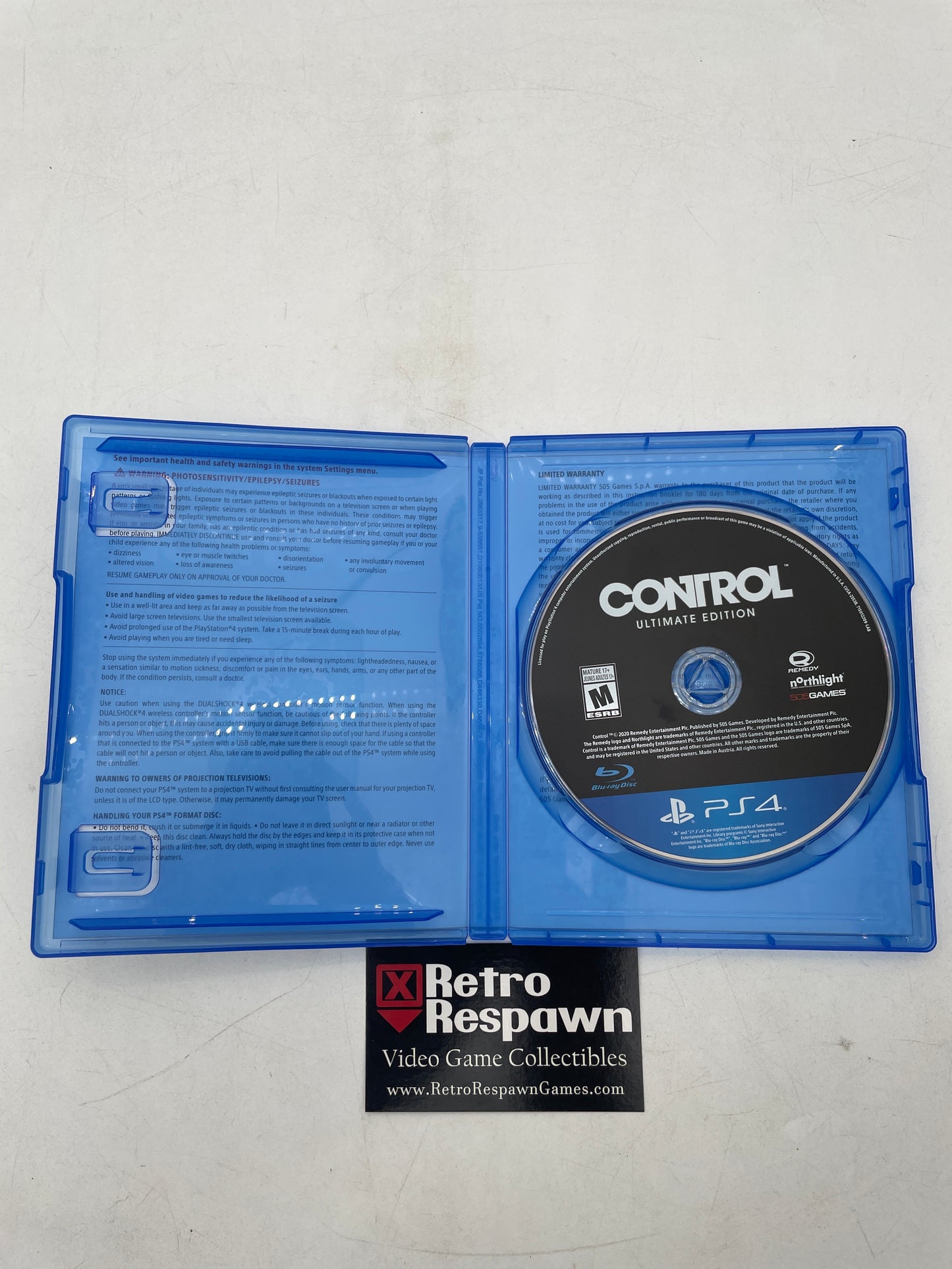 Control [Ultimate Edition] - Playstation 4 (Complete)