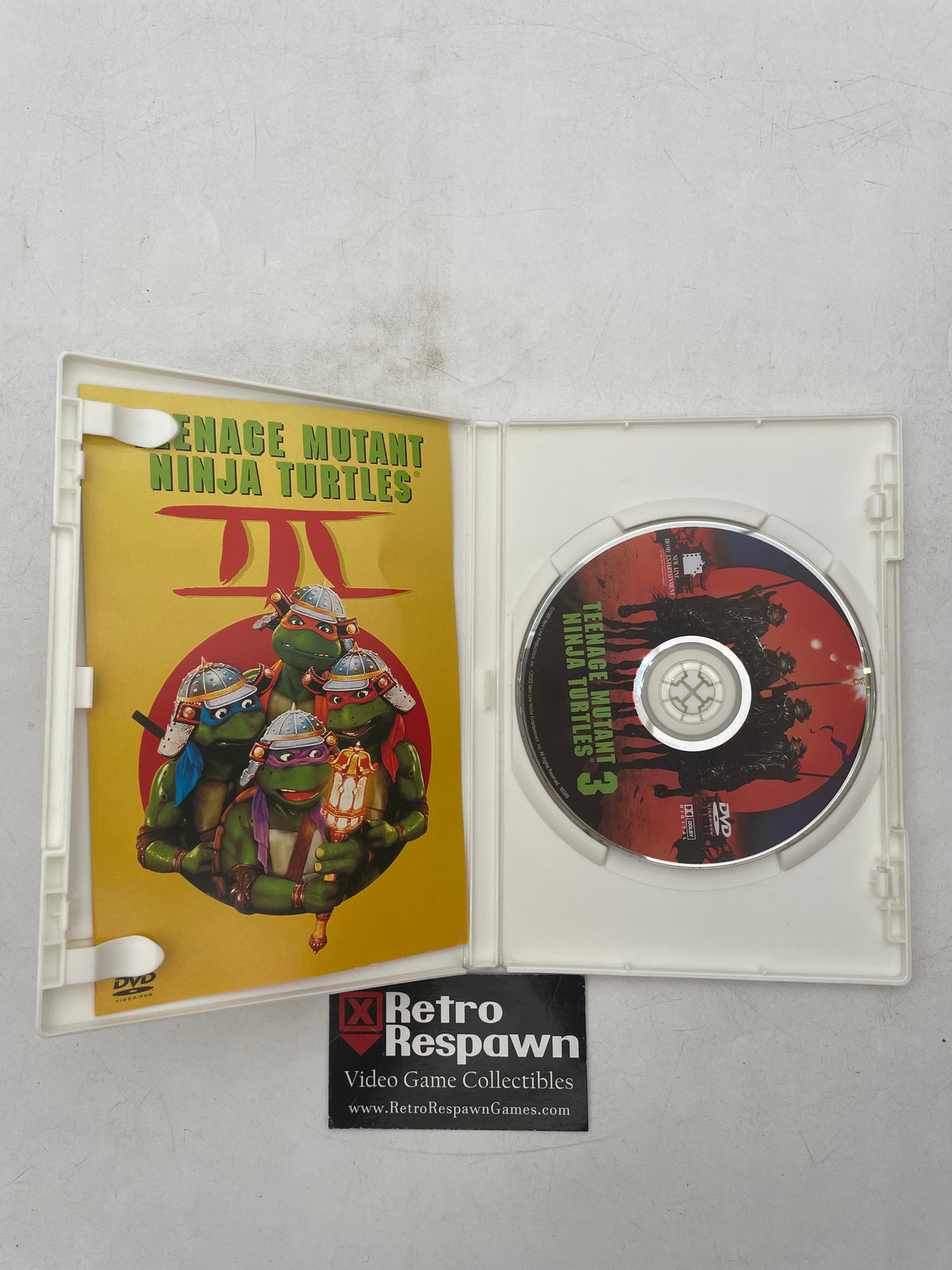 Teenage Mutant Ninja Turtles 3 - DVD (Complete)