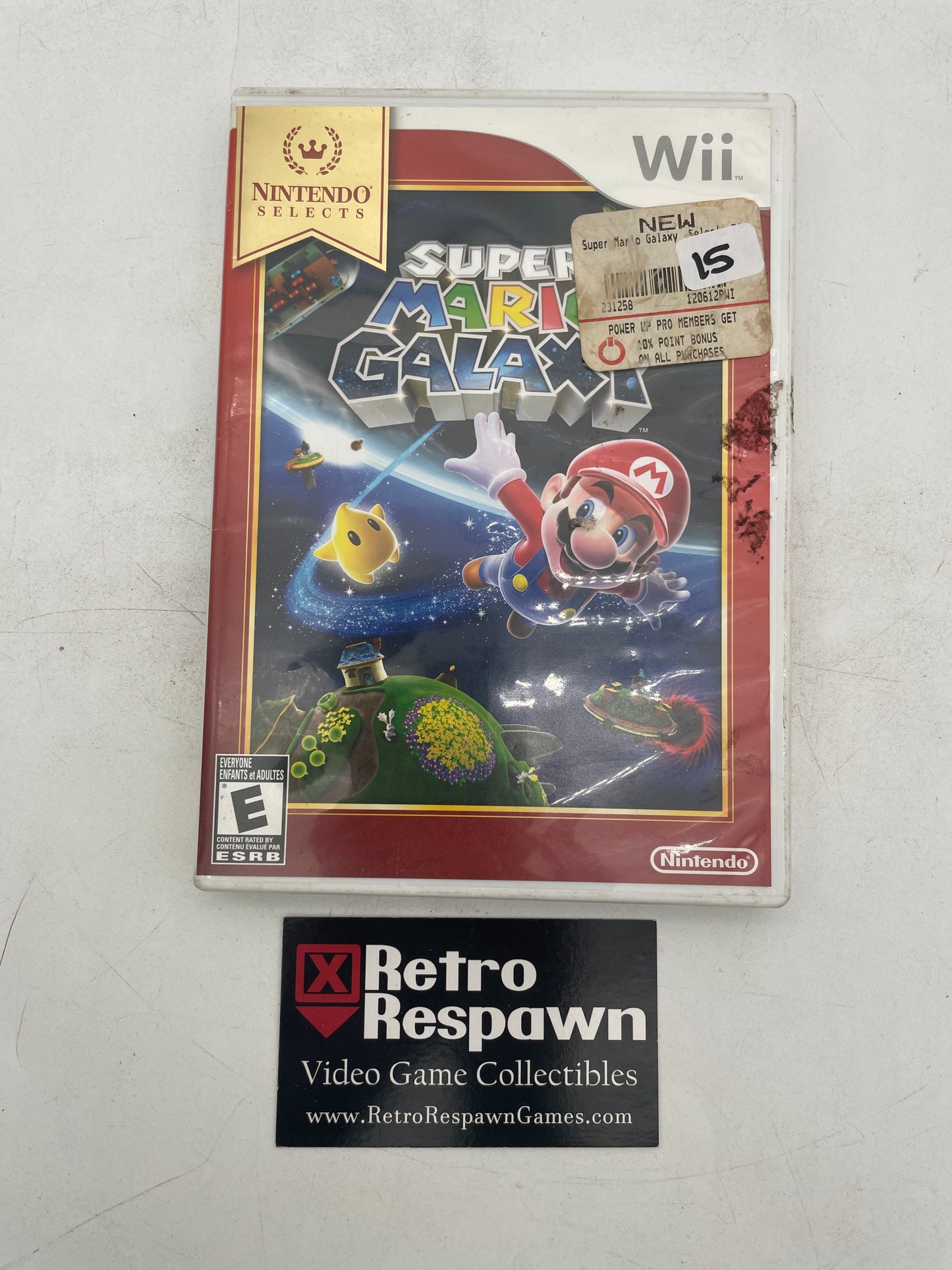 Super Mario Galaxy [Nintendo Selects] - Wii (Missing Manual)