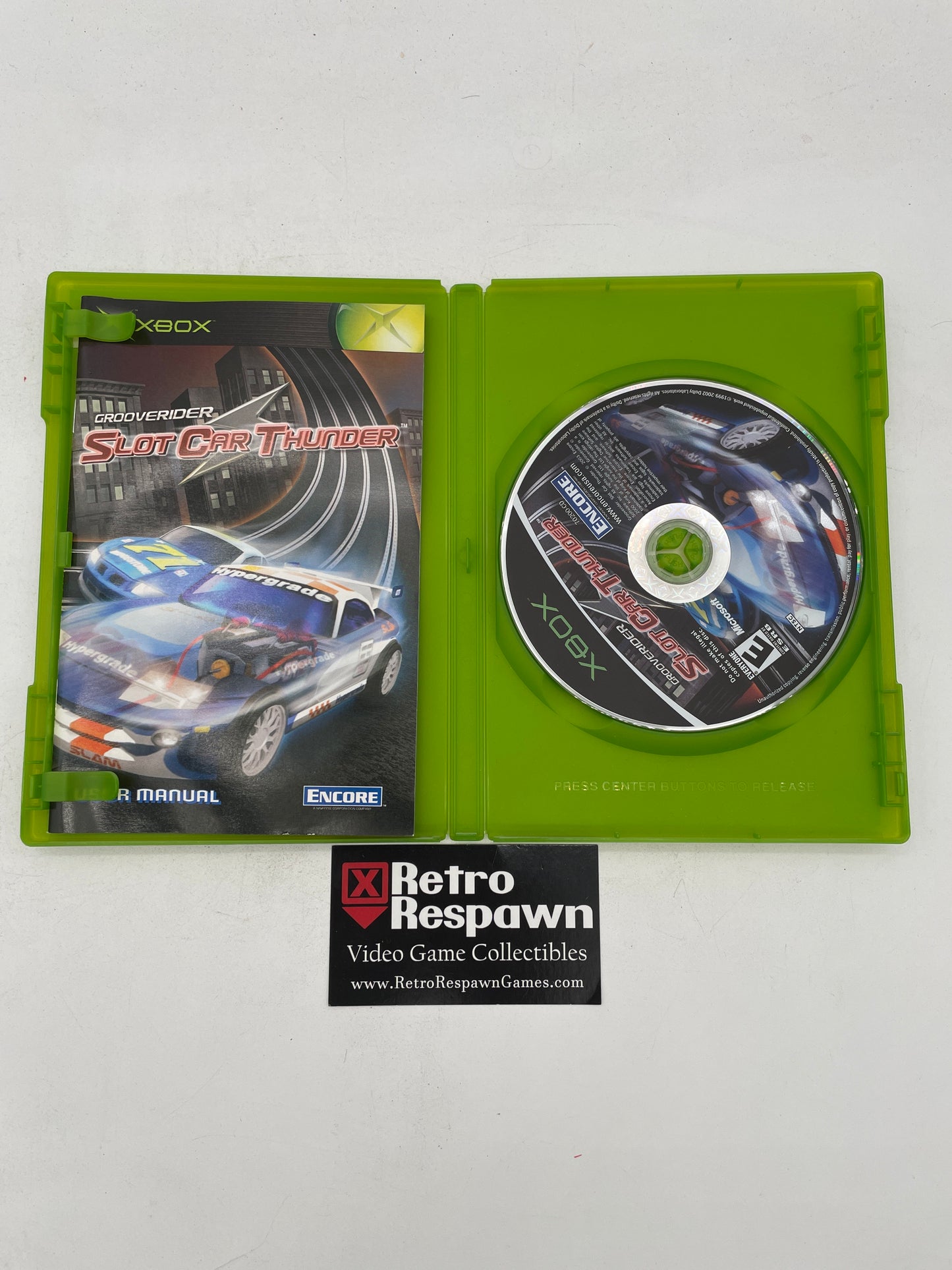 Grooverider Slot Car Thunder - Xbox (Complete)
