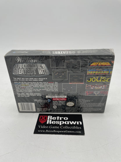 Williams Arcade's Greatest Hits - Super Nintendo (Sealed)