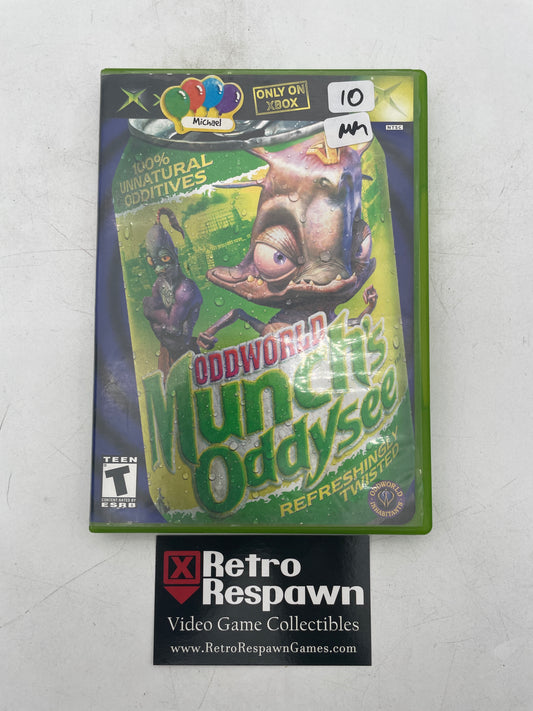 Oddworld Munch's Oddysee - Xbox (Missing Manual)