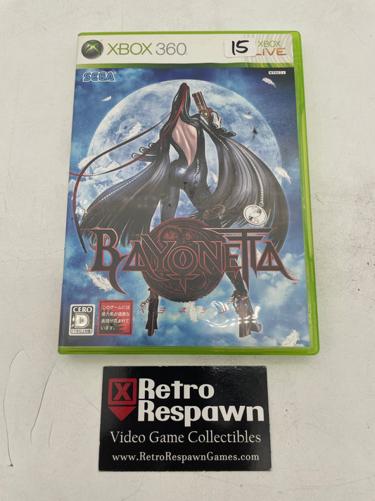 Bayonetta - JP Xbox 360 (Missing Manual)