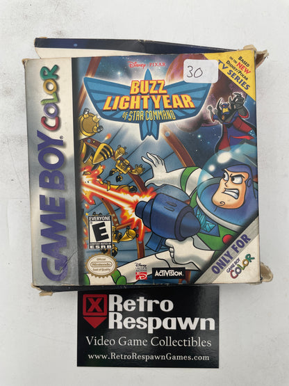 Buzz Lightyear of Star Command - GameBoy Color (Complete)