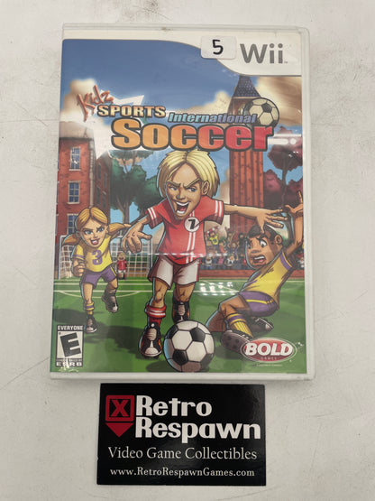 Kidz Sports International Soccer - Wii (Complete)