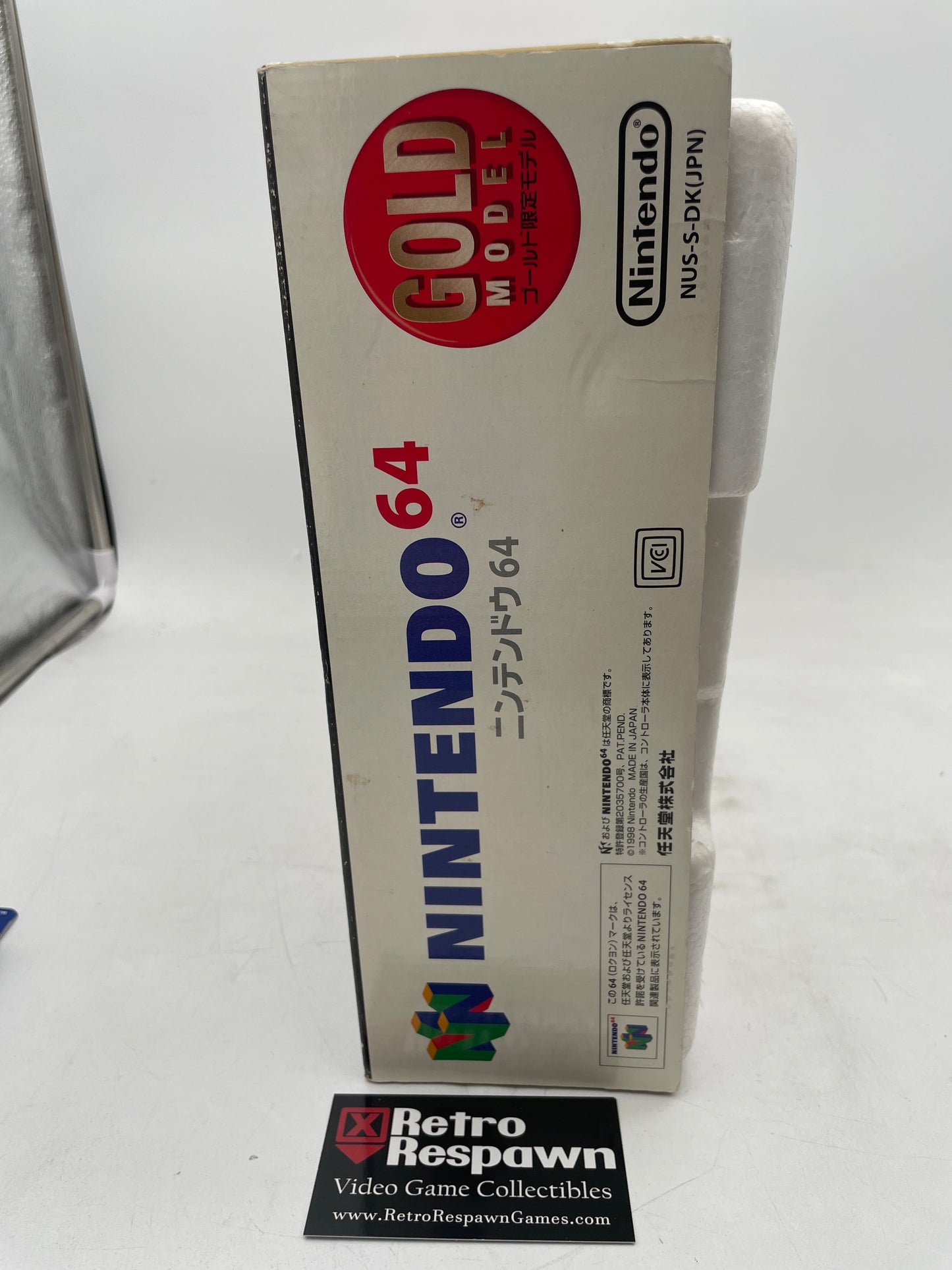 Nintendo 64 Gold Console [Region Free] - JP Nintendo 64 (No Manual)